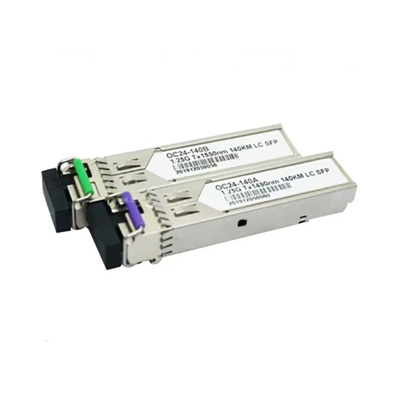 1.25G SFP Transceiver 1490nm/1550nm 140 km